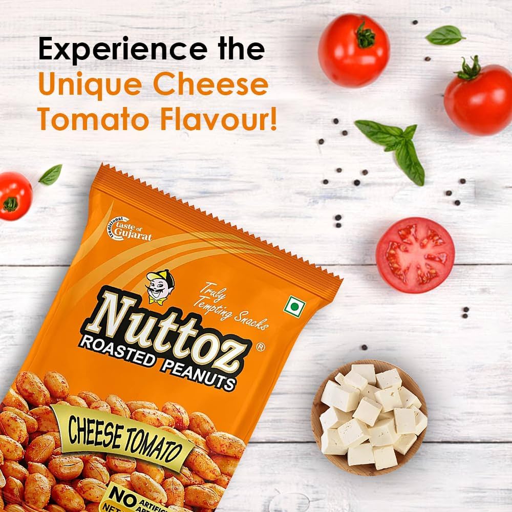 Nuttoz - Roasted Peanuts - Cheese Tomato (30g)