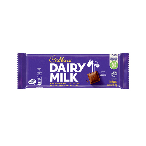 Codbury - Dairy Milk - Milk Chocolate Coklat Susu (90g)