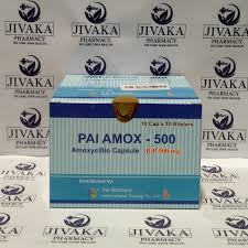 Pai Amox - Capsule BP 500mg (10Card x 10Bilsters)