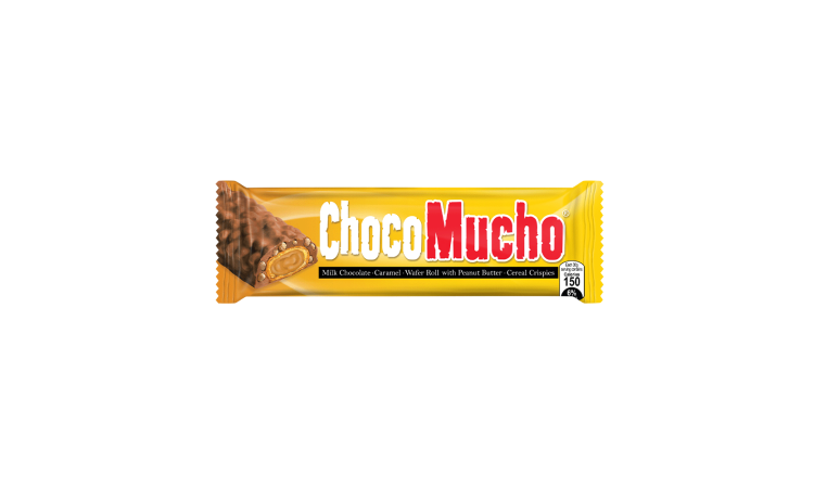 Rebisco - Choco Mucho - Peanut Butter Chocolate - Wafer Roll (25g) Yellow