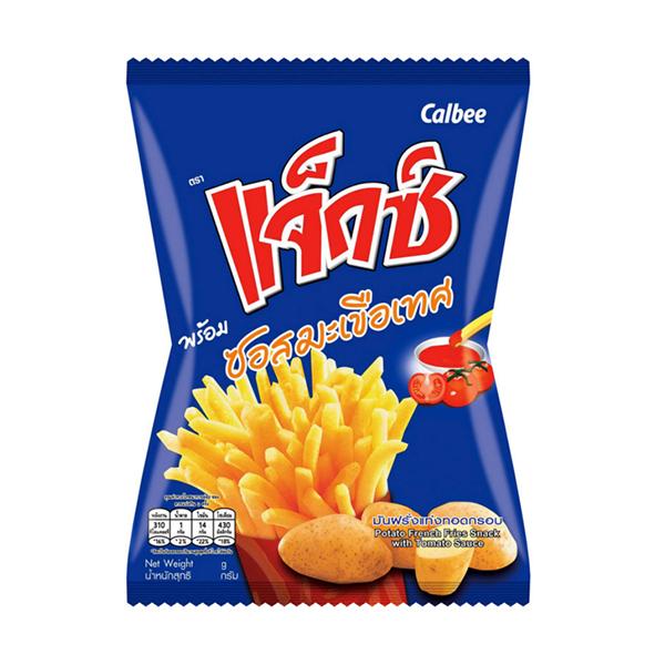 Calbee - Potato Fresh Fries Snack - Tomato Sauce (12g) Blue