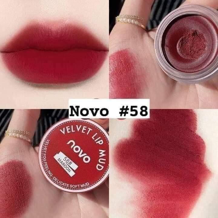 NOVO - Velvet Jelly Lip Mud - All Colour