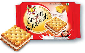 Samudra - Cream Biskut Sandwich - Cheese Flavoured (190g)