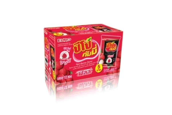 Euro - Pipo Gummy - Lychee/Cola/Lemon Jelly (24g)