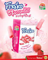 Good Morning - Fresko - Mini Roll - Strawberry Wafer (100g)