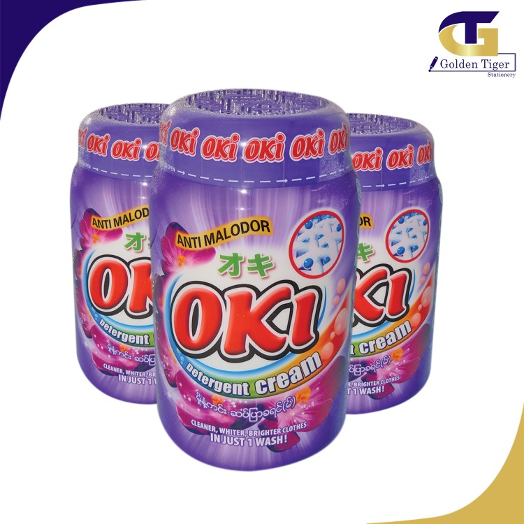 Oki - Detergent Soap Cream (360g) Purple