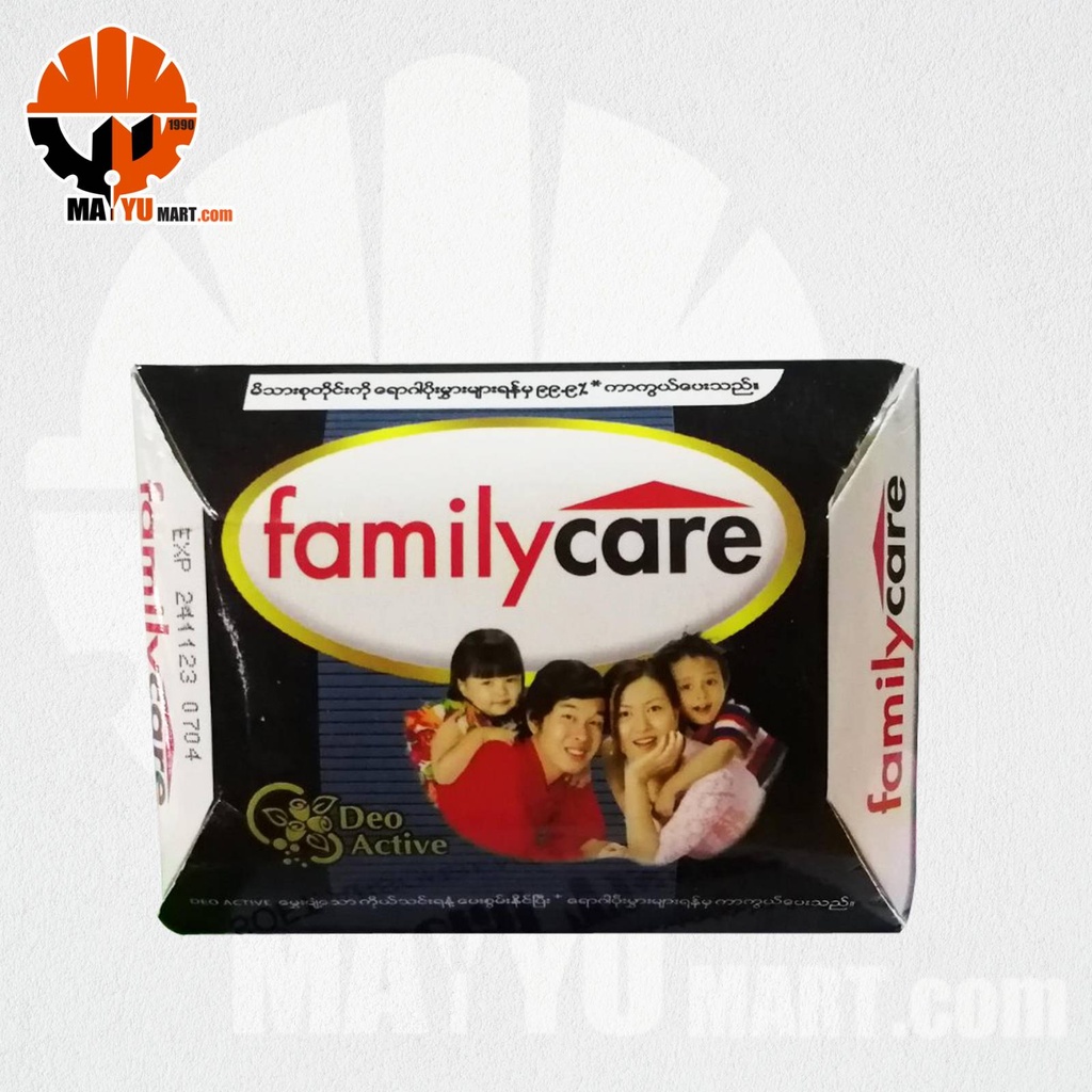 Family Care Soap - Black (110g)