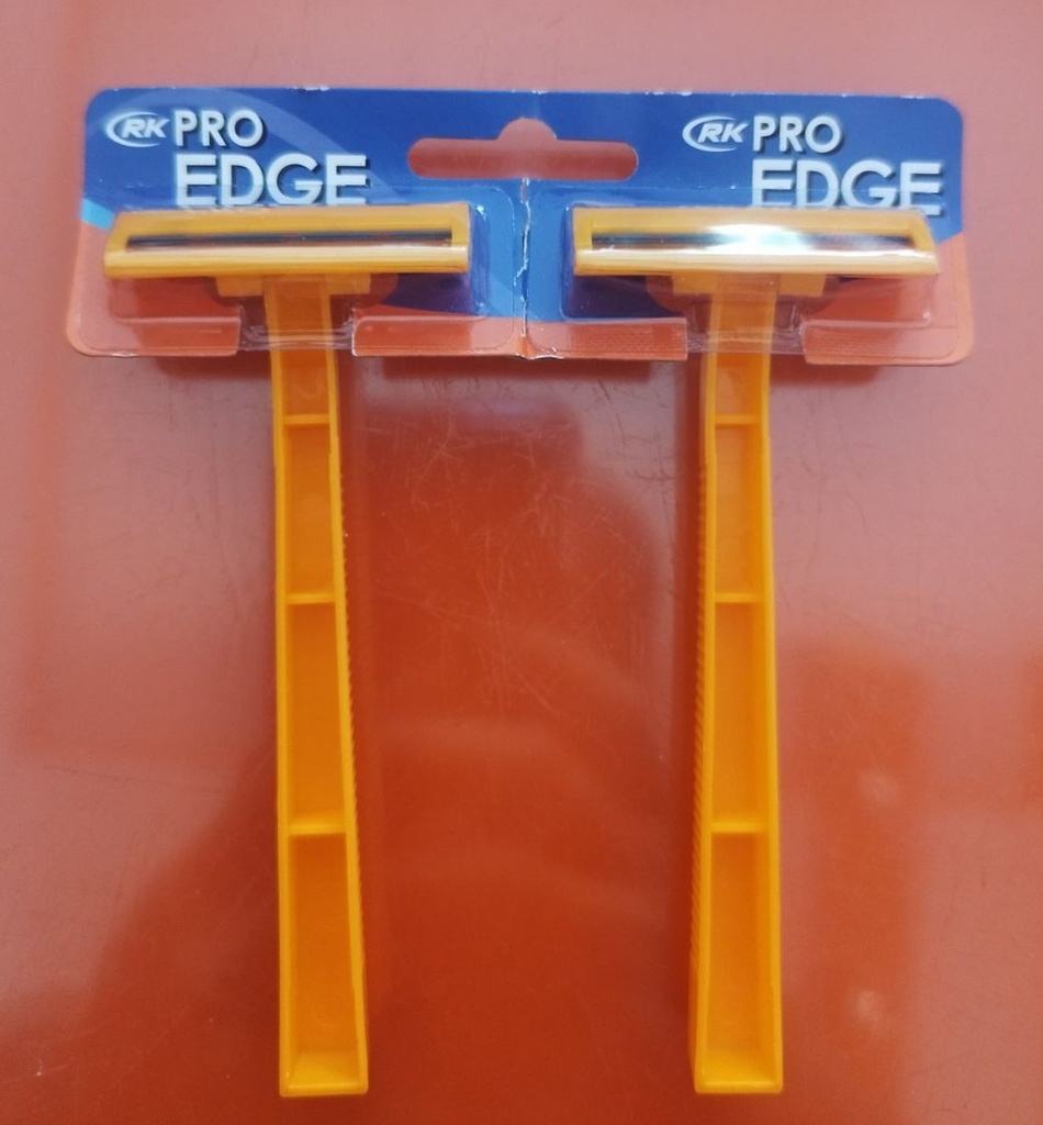 Pro Edge - Short Handle - Twin Blade H/C (Yellow Colour)