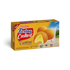 Fershay Custard Cake - Custard Flavoured (204g)