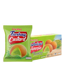 Fershay Custard Cake - Pandan Flavoured (204g)