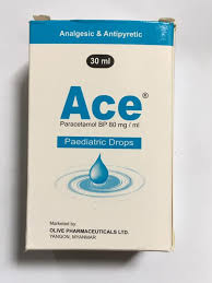 ACE - Paracetamol BP - Paediatric Drops (80ml)