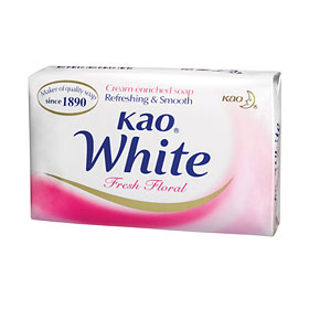 Kao White - Fresh Floral - Soap - Pink (85g)