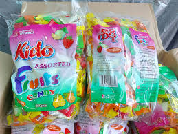 KIDO - Assorted Fruits Candy (pcs)