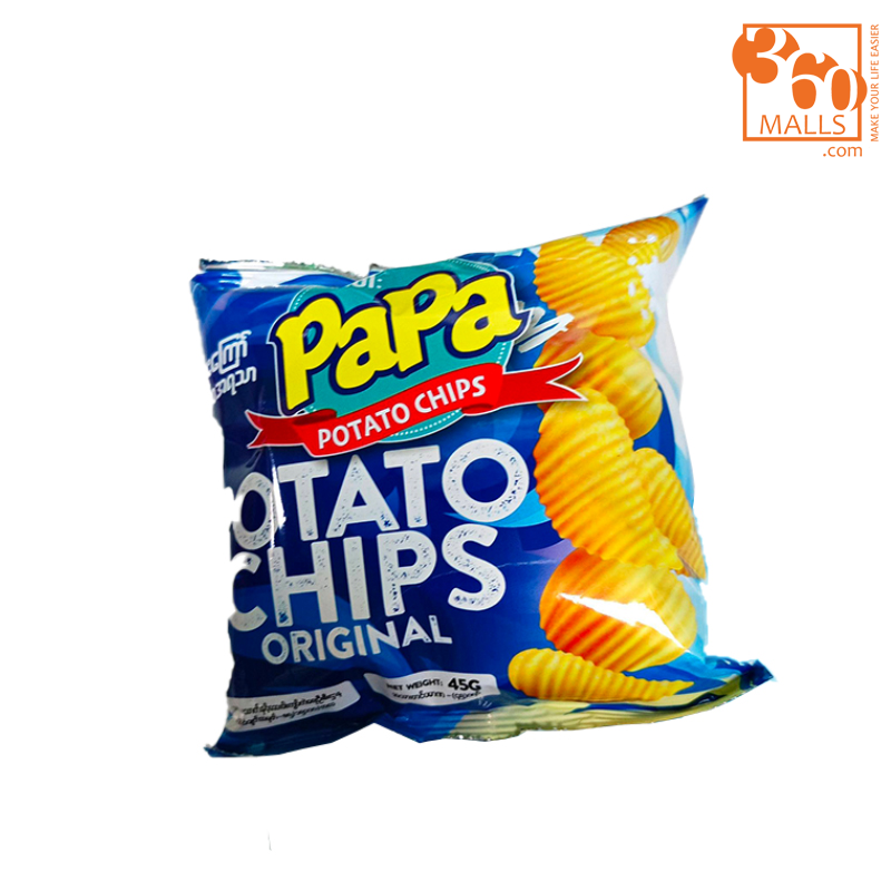 PA PA - Original Potato Chips - 45g