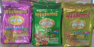 Two Rabbits - Peanuts &amp; Sesame Brittle Snacks (210g) - All Flavoured