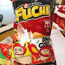 Fuchi - Spicy Shrimp Flavoured - Snack (100g)