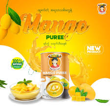 Taw Zay Thel - Mango Puree - Yin Kwal- 430g