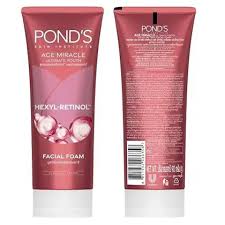 POND'S - Ultimate Youth - Hexyl Retinal Facial Foam (100g) - Red