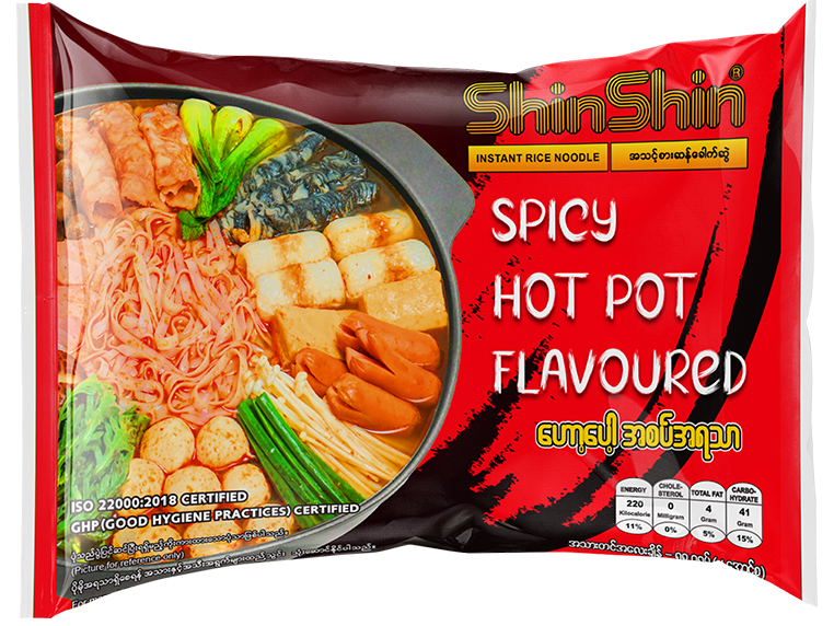 Shin Shin - Instant Rice Noodle - Spicy Hot Pot Flavour (58g)