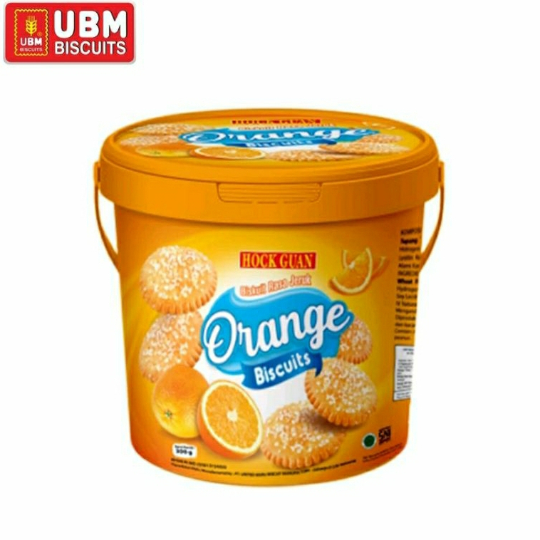 UBM - Hock Guan - Biskuit Rasa Jeruk - Orange (300g)