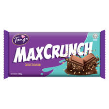 Tango Chocolate Bar - Max Crunch Chocolatey Bijirin Beras (140g)