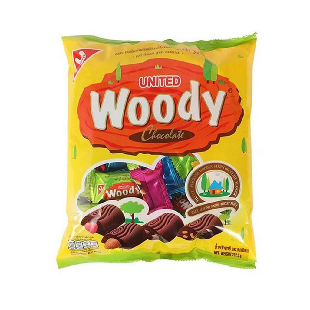 United - Woody Chocolate (292.5g) - 4 Flavoured