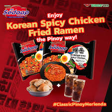 Sedaap Mi Segera - Korean Spicy Chicken - Fried Ramen (87g)