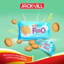 Jack'n Jill - Fun O - Sandwich Biscuits with Milk Cream (528g / 24packs)