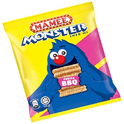 Mamee - Monster Noodle Snack - BBQ Flavour (250g)