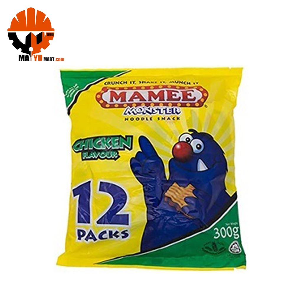 Mamee - Monster Noodle Snack - Chicken Flavour (250g)