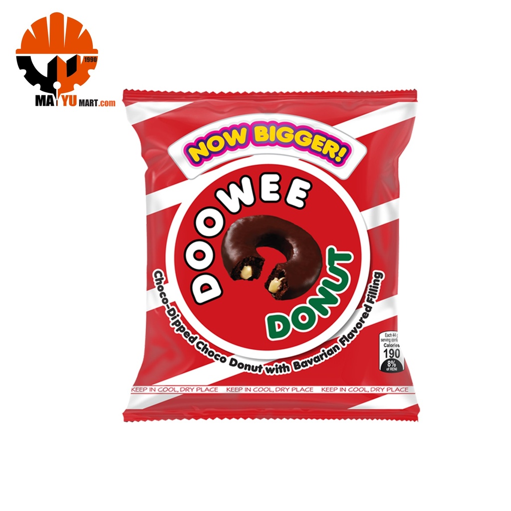 Rebisco - Doowee Donut - Chocolate Dipped Donut (30g)