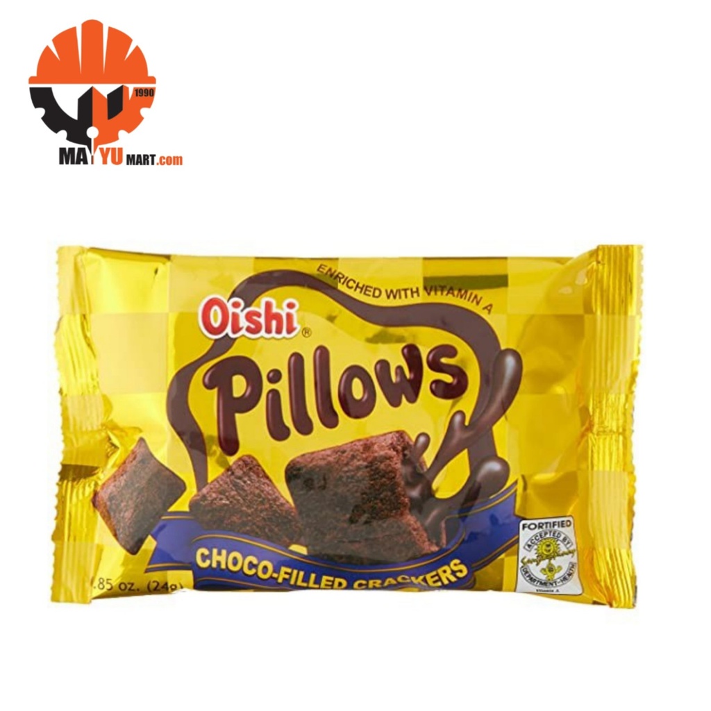 Oishi - Pillows - Chocolate Crackers (16g)