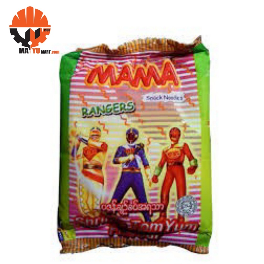 MAMA - Snack Noodles - Shrimp Tom Yum Flavour (15g) Green