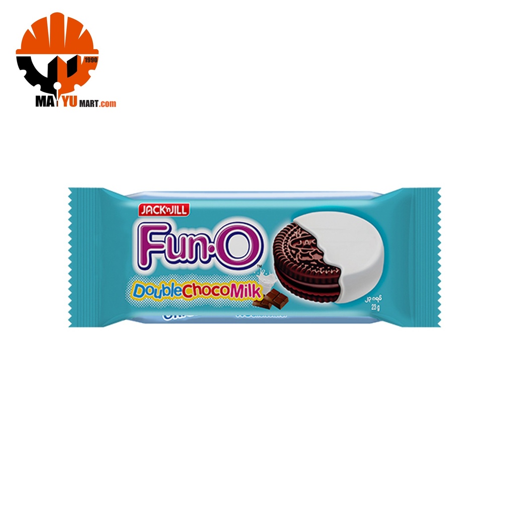 Jack'n Jill - Fun O - Double Choco Milk (17g)