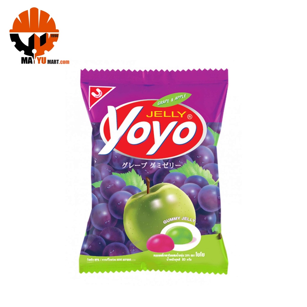 Yoyo - Grape &amp; Apple Jelly (15g)