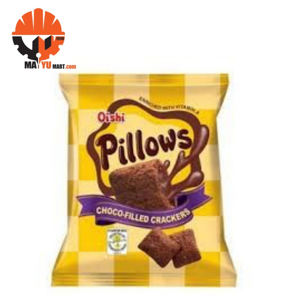 Oishi - Pillows - Choco-Filled Crackers (32g)