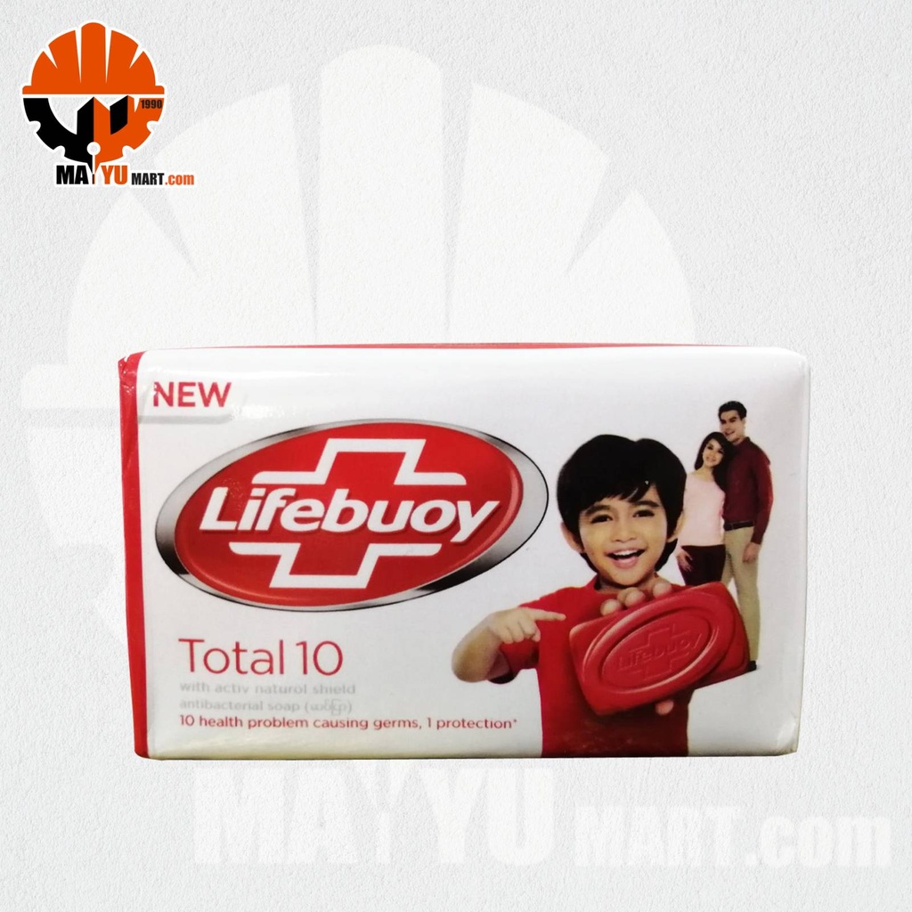 Lifebuoy - Total 10 with Active Natural Shield Soap (60g) Red