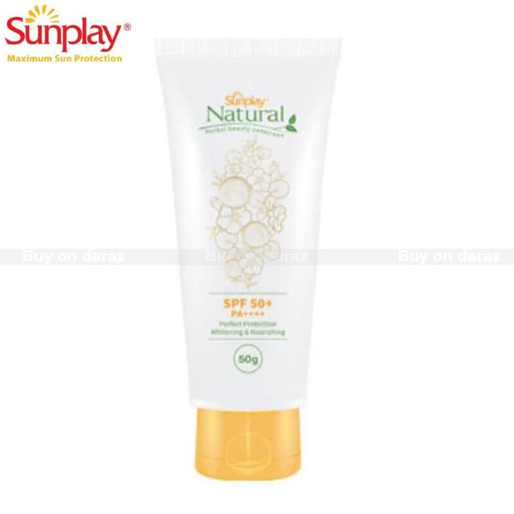 Sunplay - Natural - Herbal Beauty Sunscreen - Whitening &amp; Nourishing (50g)