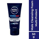 Nivea (Men) - Hydra Max Multi-Protect - Deep Cleansing Foam (50g)