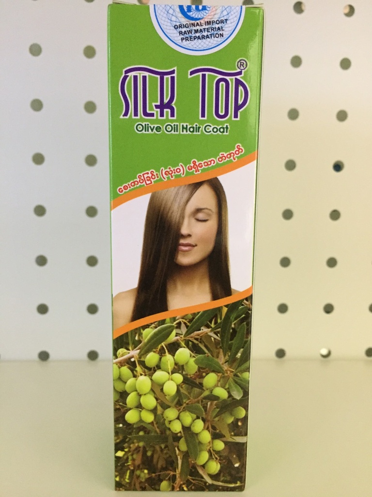 Silk Top - Olive Oil Hair Coat (80ml)