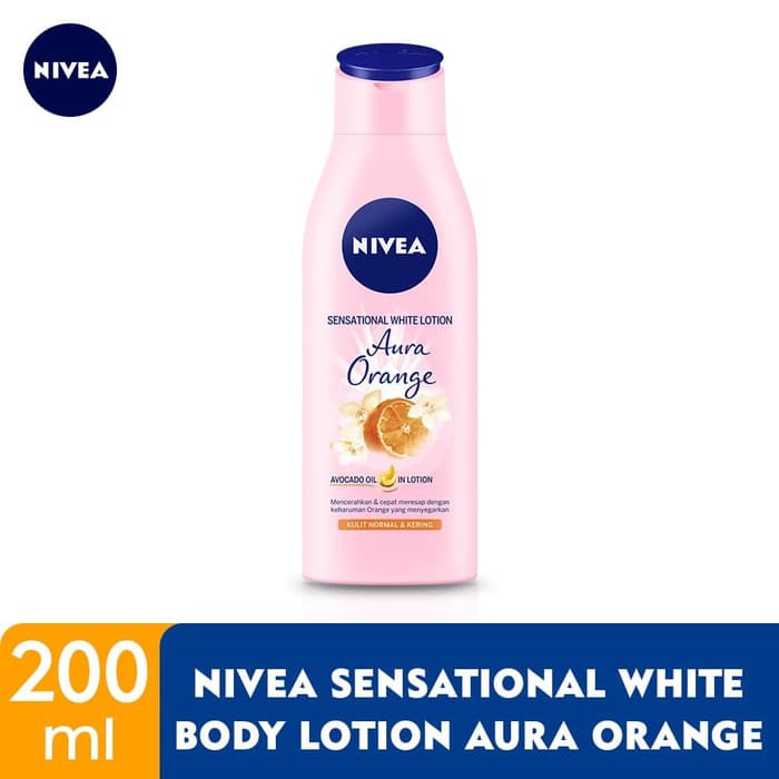 Nivea - Aura Orange - White Lotion (200ml)