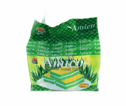 Amico - Pandan Layer, Swis Roll Cake (18gx12pcs) (Halal)