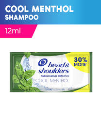 Head &amp; Shoulders - Cool Menthol - Shampoo (12ml) - Green