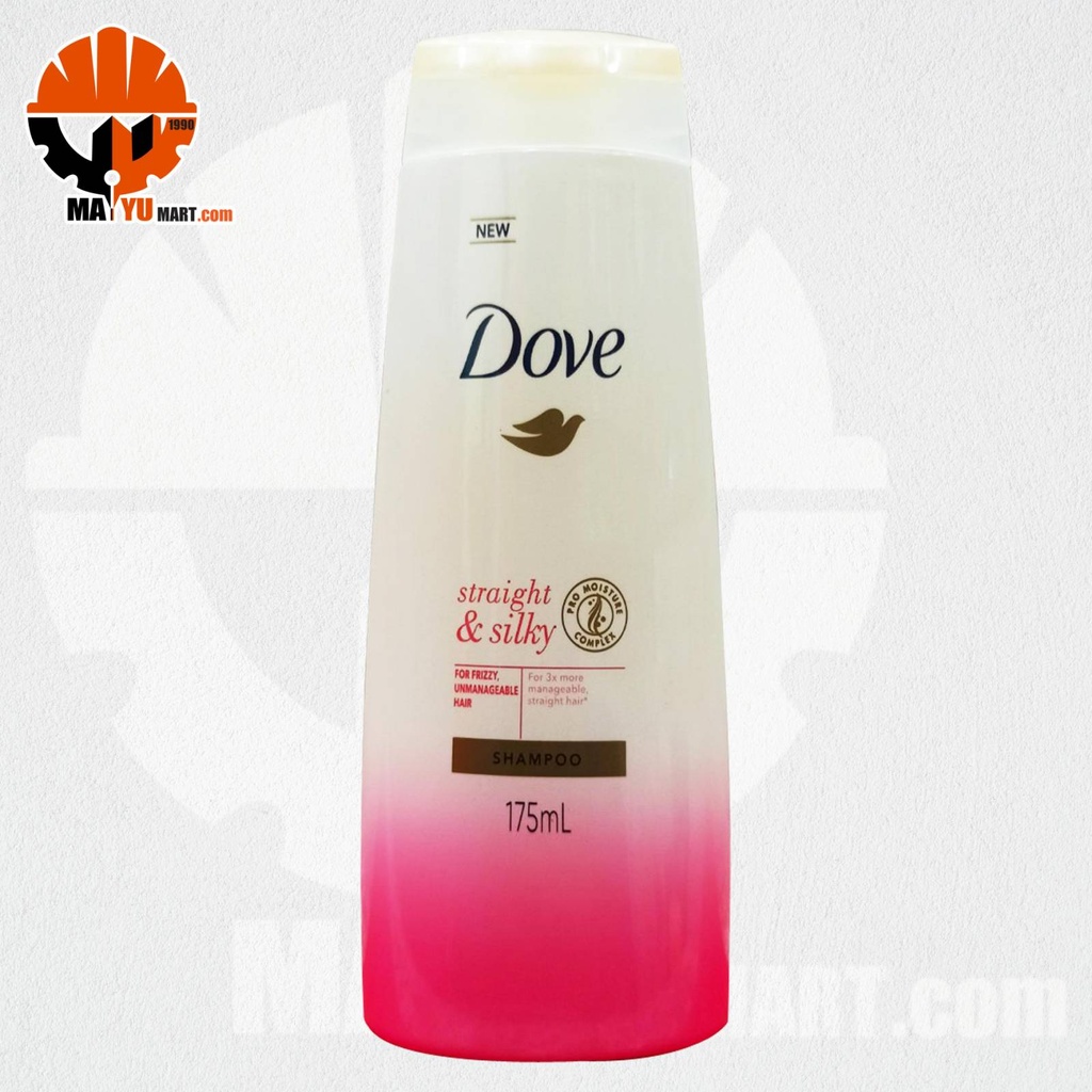 Dove - Straight &amp; Silky - Shampoo (175ml) Pink