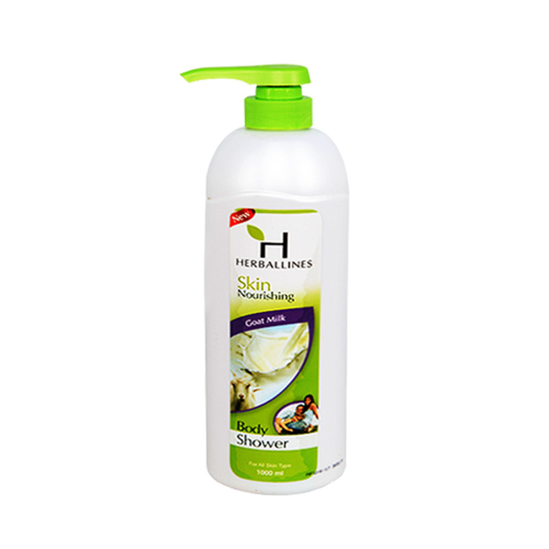 Herballines - Skin Nourishing - Goat Milk - Body Shower (1000ml)