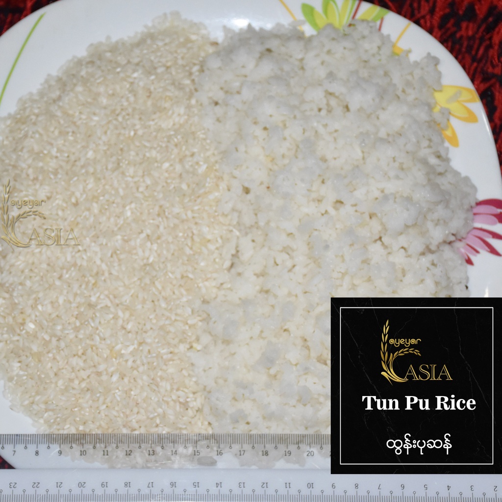 Ayeyar Asia - Tun Pu Rice (ထွန်းပုဆန်) (49kg) Polished