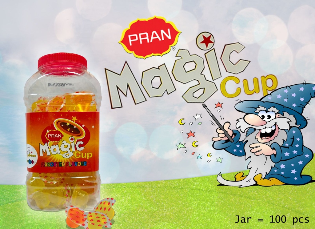 Pran - Magic Cup Assorted Flavor (10g) x 100pcs
