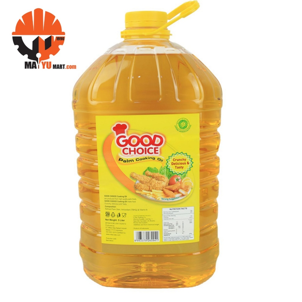 Good Choice - Vegetable Oil (ဟင်းသီးဟင်းရွက်ဆီ) (5 Liter)