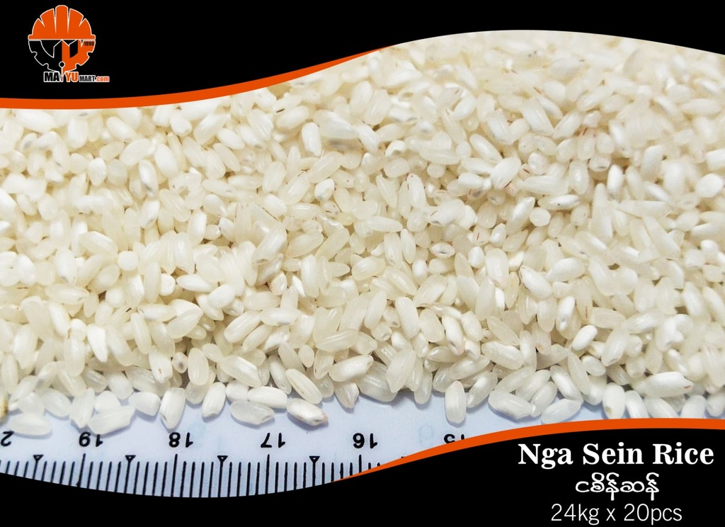 Ayeyar Asia - Nga Sein Rice (ငစိန်ဆန်) (24kg) x 10pcs
