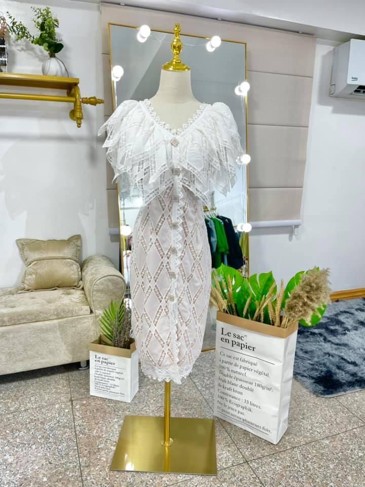 DressUp - Layla brand white zar dress (M size)